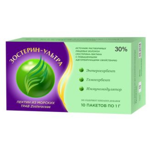 Зостерин ультра 30 пакеты 1г 10 шт