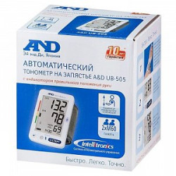 A&D Тонометр UB-505 автоматический на запястье A&D Тонометр UB-505 автоматический на запястье