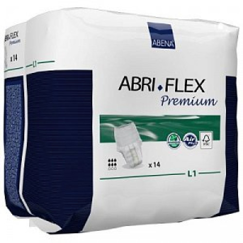 Abena Подгузники-трусики Abri-Flex L1 Premium для взрослых 14 шт. Abena Подгузники-трусики Abri-Flex L1 Premium для взрослых 14 шт.