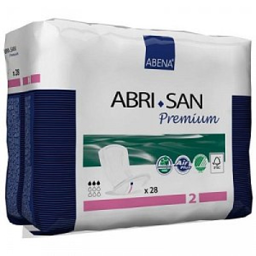 Abena Прокладки урологические Abri-San 2 Premium 28 шт. Abena Прокладки урологические Abri-San 2 Premium 28 шт.