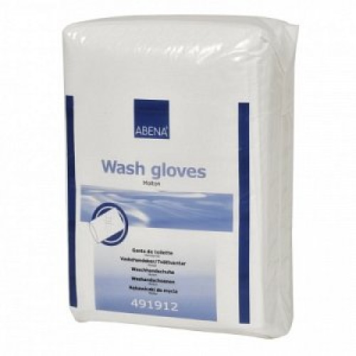 Abena Рукавицы для мытья Wash Gloves Molton 16x23 50 шт. Abena Рукавицы для мытья Wash Gloves Molton 16x23 50 шт.