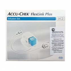 Accu-Chek FlexLink Plus Набор инфузионный канюли 8 мм 10 шт.
