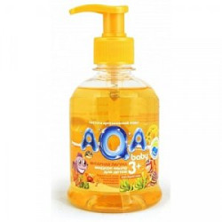AQA Baby Жидкое мыло Янтарная лагуна 300 мл AQA Baby Жидкое мыло Янтарная лагуна 300 мл