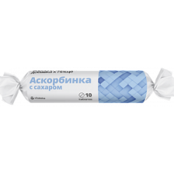 Аскорбинка аскорбиновая кислота таблетки 25 мг 2,9 г крутка 10 шт. Витатека (БАД) Аскорбинка аскорбиновая кислота таблетки 25 мг 2,9 г крутка 10 шт. Витатека (БАД)