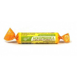 Аскорбинка с сахаром таблетки 2,9 г 10 шт. крутка Дыня ЭкоФарм Аскорбинка с сахаром таблетки 2,9 г 10 шт. крутка Дыня ЭкоФарм