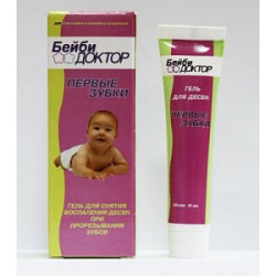 Baby Доктор Первые зубки Гель для десен 15 мл Baby Доктор Первые зубки Гель для десен 15 мл