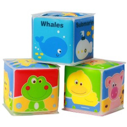 BabyOno Набор кубиков Мини 3 шт. 9м+
