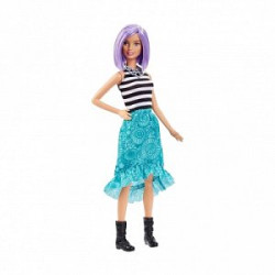 Barbie Кукла 18 Va-Va-Violet Fashionistas Игра с модой DGY59 Barbie Кукла 18 Va-Va-Violet Fashionistas Игра с модой DGY59