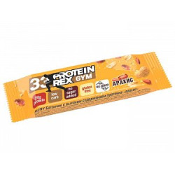 Батончик ProteinRex с высоким содерж. протеина 60г Арахис