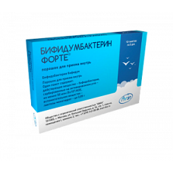 Бифидумбактерин Форте порошок 50 млн. КОЕ 0,85г пакетики 10 шт. ПроБиофарм Бифидумбактерин Форте порошок 50 млн. КОЕ 0,85г пакетики 10 шт. ПроБиофарм