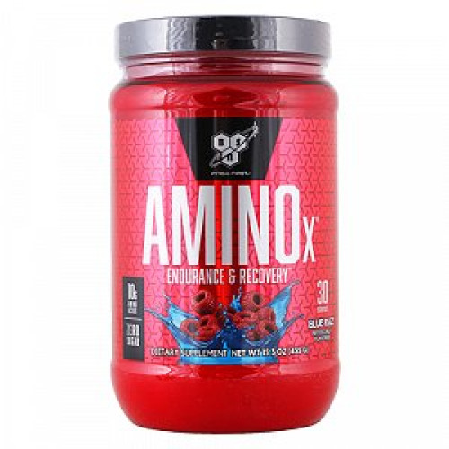 BSN AminoX Аминокислоты БЦАА порошок 435 г Ежевика BSN AminoX Аминокислоты БЦАА порошок 435 г Ежевика