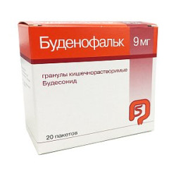 Буденофальк гранулы кишечнорастворимые 9 мг пакетики 20 шт. Буденофальк гранулы кишечнорастворимые 9 мг пакетики 20 шт.