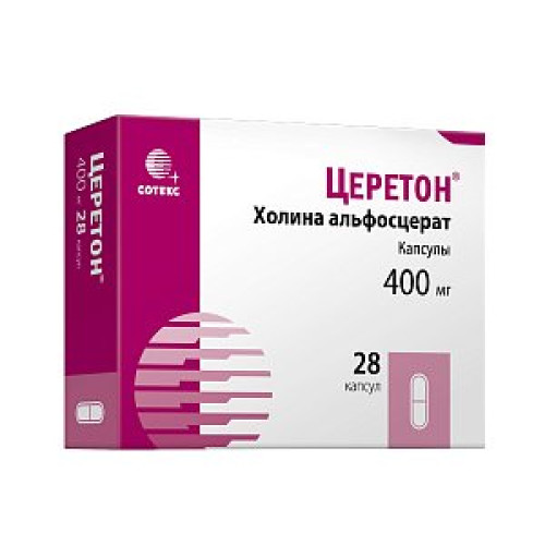 Церетон капсулы 400 мг 28 шт. Церетон капсулы 400 мг 28 шт.