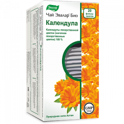 Чай Эвалар Био Календула фильтр-пакетики 20 шт. Чай Эвалар Био Календула фильтр-пакетики 20 шт.