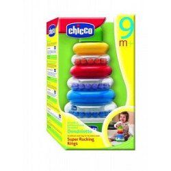 Chicco Сортер Пирамидка Супервращающиеся кольца 9м+ Chicco Сортер Пирамидка Супервращающиеся кольца 9м+