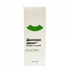 Делекс-Акне гель от угрей 30 г Делекс-Акне гель от угрей 30 г