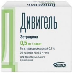 Дивигель гель для наружного применения 0,1% 0,5 г пакетики 28 шт.