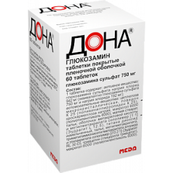 Дона таблетки покрытые пленочной оболочкой 750 мг 60 шт.