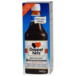 Доппельгерц Виталотоник раствор для приема внутрь 500 мл Доппельгерц Виталотоник раствор для приема внутрь 500 мл