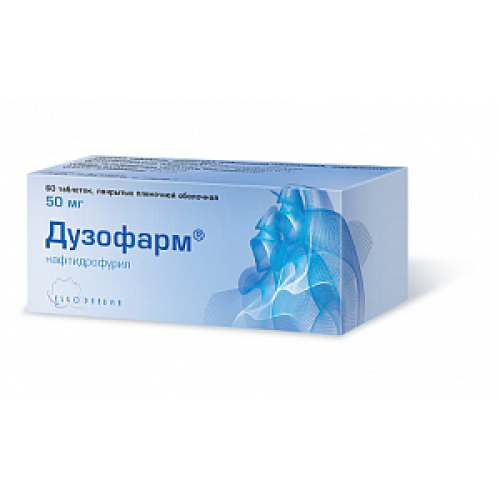 Дузофарм таблетки покрытые пленочной оболочкой 50 мг 60 шт. Дузофарм таблетки покрытые пленочной оболочкой 50 мг 60 шт.
