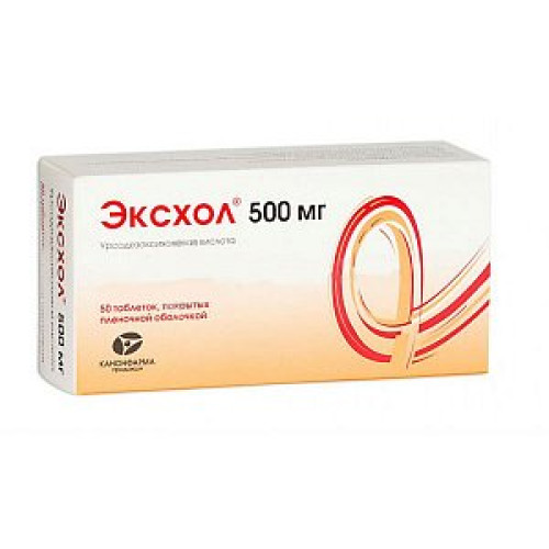 Эксхол таблетки покрытые пленочной оболочкой 500 мг 50 шт. Эксхол таблетки покрытые пленочной оболочкой 500 мг 50 шт.