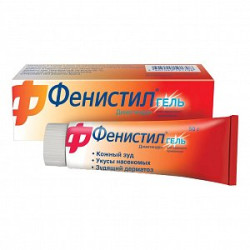 Фенистил гель для наружного применения 0,1% туба 50 г Фенистил гель для наружного применения 0,1% туба 50 г