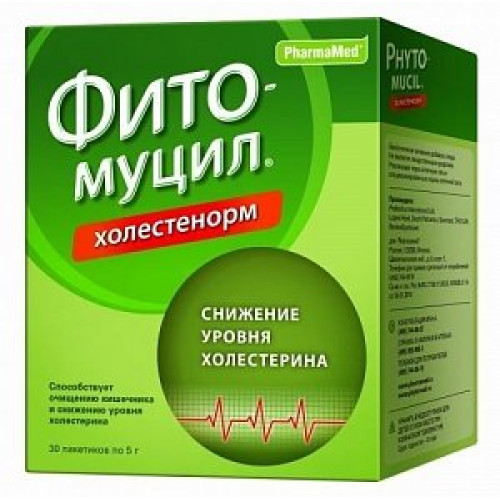 Фитомуцил Холестенорм пакетики 30 шт.