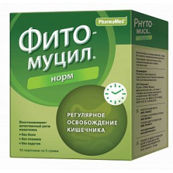 Фитомуцил Норм порошок для приема внутрь пакетики 5 г 10 шт. Фитомуцил Норм порошок для приема внутрь пакетики 5 г 10 шт.