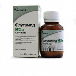 Флутамид таблетки 250 мг 90 шт. таб. Актавис Флутамид таблетки 250 мг 90 шт. таб. Актавис