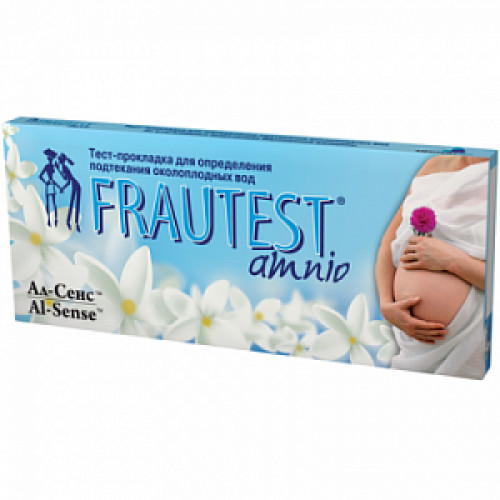 Frautest Амнио для определения подтекания околоплодных вод тест-прокладка 1 шт. Frautest Амнио для определения подтекания околоплодных вод тест-прокладка 1 шт.