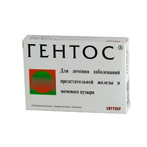 Гентос таблетки подъязычные гомеопатические 20 шт. Гентос таблетки подъязычные гомеопатические 20 шт.