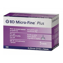 Иглы Micro-Fine+ 31G 0,25х5 мм 1 шт.