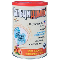 Кальцидринк 390 г порошок Персик (БАД) Кальцидринк 390 г порошок Персик (БАД)