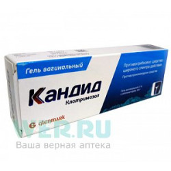 Кандид гель вагинальный 2% туба 30 г в комплекте с аппликатором