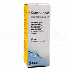 Катионорм капли глазные эмульсия с дозатором флакон 10 мл Катионорм капли глазные эмульсия с дозатором флакон 10 мл