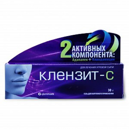 Клензит-С гель для наружного применения 30 г Клензит-С гель для наружного применения 30 г