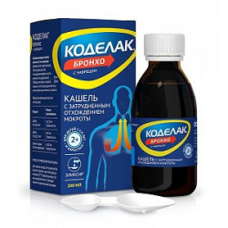 Коделак Бронхо с чабрецом эликсир 200 мл