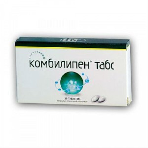 Комбилипен табс таблетки покрытые пленочной оболочкой 30 шт. Комбилипен табс таблетки покрытые пленочной оболочкой 30 шт.