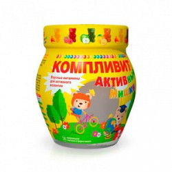 Компливит Активные мишки пастилки жевательные 30 шт. (БАД) Компливит Активные мишки пастилки жевательные 30 шт. (БАД)