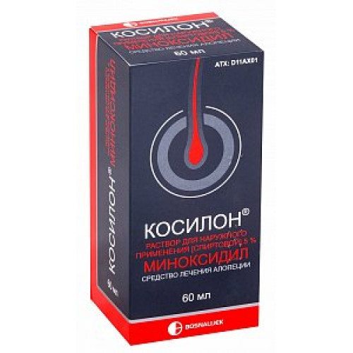 Косилон спрей для наружного применения 5% флакон 60 мл Косилон спрей для наружного применения 5% флакон 60 мл