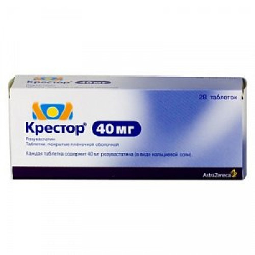 Крестор таблетки покрытые пленочной оболочкой 40 мг 28 шт. Крестор таблетки покрытые пленочной оболочкой 40 мг 28 шт.