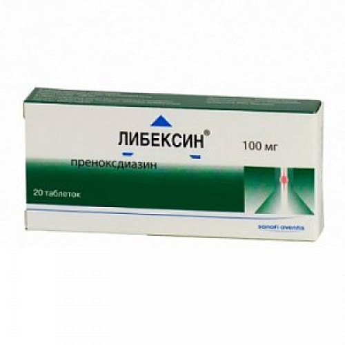 Либексин таблетки 100 мг 20 шт. Либексин таблетки 100 мг 20 шт.