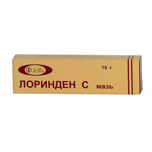 Лоринден С мазь мазь для наружного применения 15 г Лоринден С мазь мазь для наружного применения 15 г