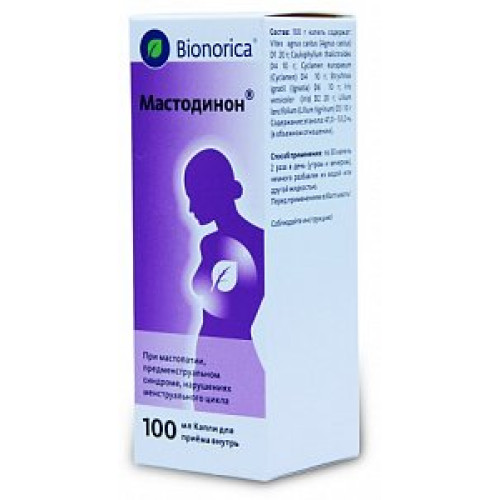 Мастодинон капли для приема внутрь гомеопатические 100 мл Мастодинон капли для приема внутрь гомеопатические 100 мл