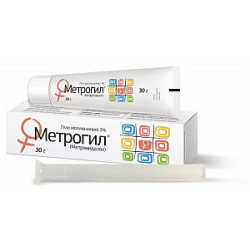 Метрогил гель вагинальный 1 % туба 30 г с аппликатором