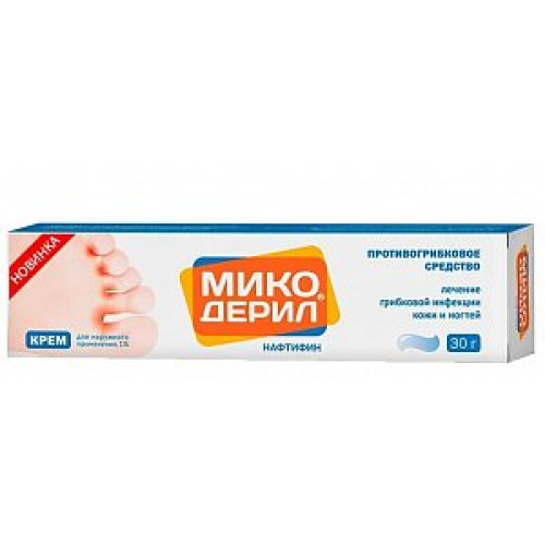 Микодерил крем для наружного применения 1% туба 30 г Микодерил крем для наружного применения 1% туба 30 г