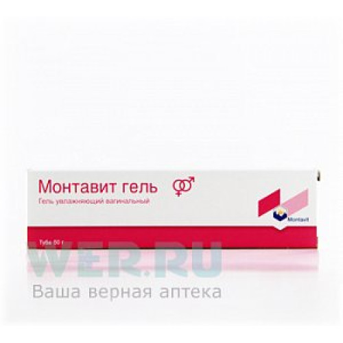 Монтавит гель увлажняющий вагинальный 50 г Монтавит гель увлажняющий вагинальный 50 г