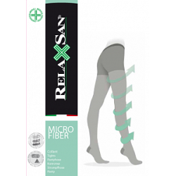 RelaxSan Колготки с микрофиброй 140 Den р.4 черный