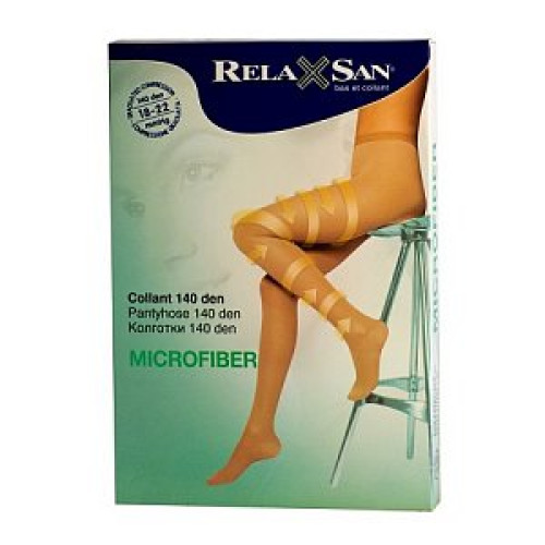 RelaxSan Колготки с микрофиброй 140 Den р.5 черный RelaxSan Колготки с микрофиброй 140 Den р.5 черный