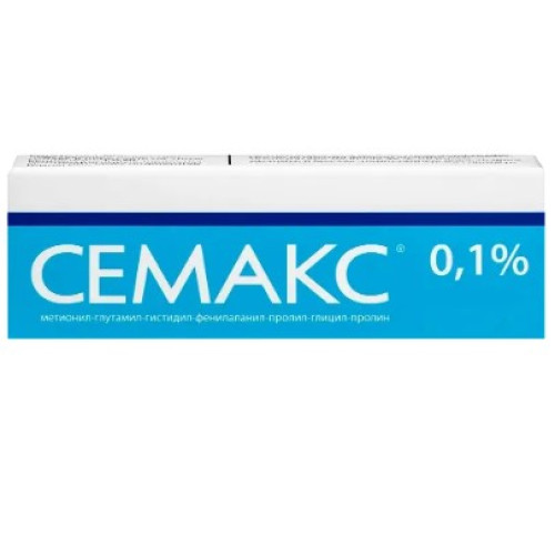 Семакс 0,1% капли назальные, 3 мл Семакс 0,1% капли назальные, 3 мл